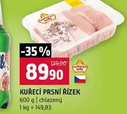 Terno KUŘECÍ PRSNÍ ŘÍZEK 600 g chlazený nabídka