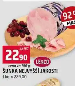 Terno ŠUNKA NEJVYŠŠÍ JAKOSTI nabídka