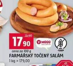 Terno FARMÁŘSKÝ TOČENÝ SALÁM nabídka