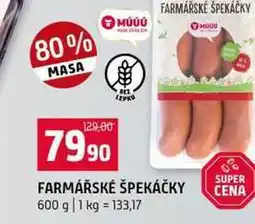 Terno FARMÁŘSKÉ ŠPEKÁČKY nabídka