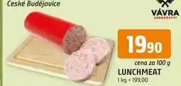 Trefa LUNCHMEAT nabídka