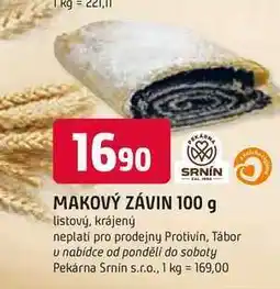 Trefa SRNIN MAKOVÝ ZÁVIN nabídka