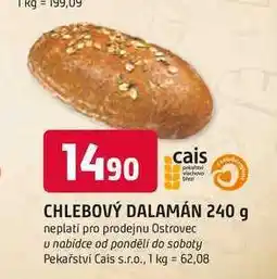 Trefa CHLEBOVÝ DALAMÁN nabídka