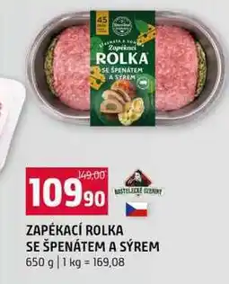Terno ZAPÉKACÍ ROLKA SE ŠPENÁTEM A SÝREM nabídka