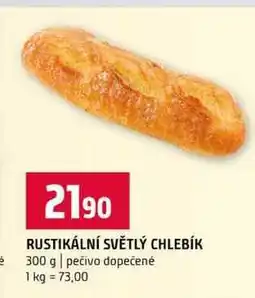 Terno RUSTIKÁLNÍ SVĚTLÝ CHLEBÍK 300 g pečivo dopečené nabídka