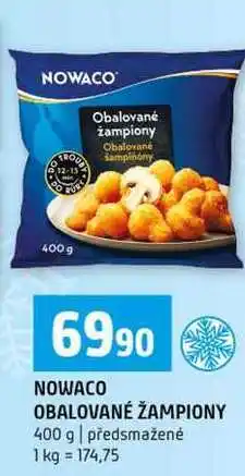 Terno NOWACO OBALOVANÉ ŽAMPIONY 400 g předsmažené nabídka