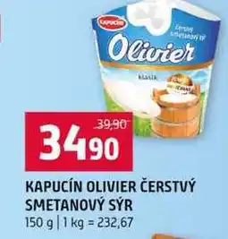 Terno KAPUCÍN OLIVIER ČERSTVÝ SMETANOVÝ SÝR nabídka