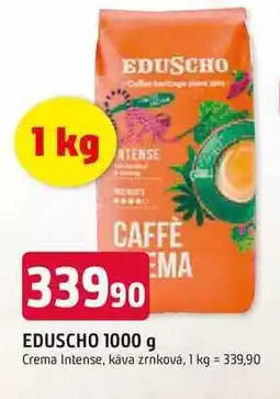 Trefa EDUSCHO 1000 g Crema Intense, káva zrnková nabídka