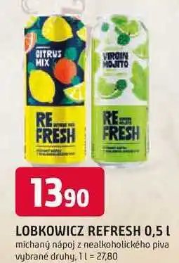 Trefa LOBKOWICZ REFRESH nabídka