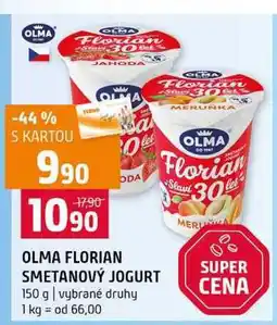 Terno OLMA FLORIAN SMETANOVÝ JOGURT 150 g vybrané druhy nabídka
