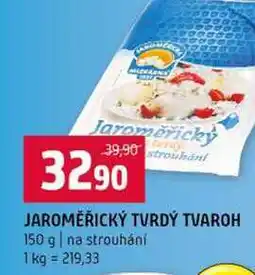 Terno JAROMĚŘICKÝ TVRDÝ TVAROH 150 g na strouhání nabídka