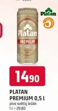 Trefa PLATAN PREMIUM 0,5l plechovka nabídka