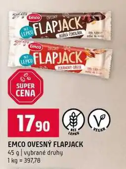 Terno EMCO OVESNÝ FLAPJACK 45 g vybrané druhy nabídka