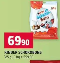 Terno KINDER SCHOKOBONS nabídka