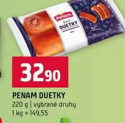 Terno PENAM DUETKY 220 g vybrané druhy nabídka