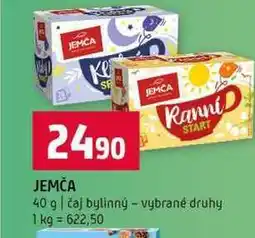 Terno JEMČA 40 g čaj bylinný vybrané druhy nabídka