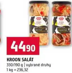 Terno KROON SALÁT 330/190 g vybrané druhy nabídka