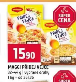 Terno MAGGI PŘIDEJ VEJCE 32-44 g vybrané druhy nabídka