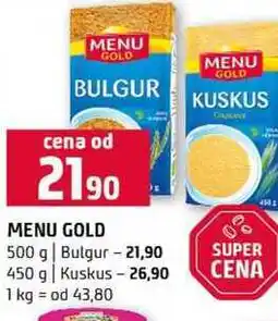Terno MENU GOLD 500 g Bulgur 450 g Kuskus nabídka