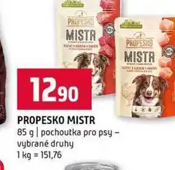 Terno PROPESKO MISTR 85 g pochoutka pro psy vybrané druhy nabídka