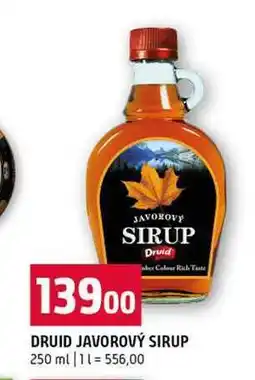 Terno DRUID JAVOROVÝ SIRUP nabídka