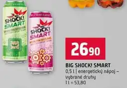 Terno BIG SHOCK! SMART 0,5l energetický nápoj vybrané druhy nabídka
