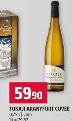 Terno TOKAJI ARANYFÜRT CUVEÉ nabídka