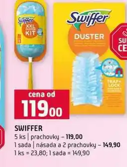 Terno SWIFFER 5 ks prachovky 1 sada násada a 2 prachovky nabídka