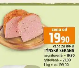 Terno TÝNSKÁ SEKANÁ negrilovaná grilovaná nabídka