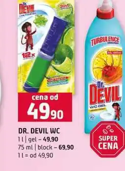 Terno DR. DEVIL WC 1l gel 75 ml block nabídka