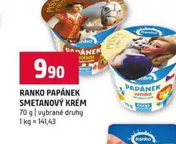 Terno RANKO PAPÁNEK SMETANOVÝ KRÉM 70 g vybrané druhy nabídka