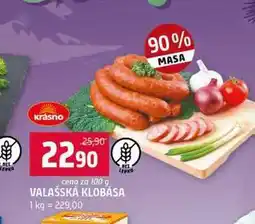 Terno VALAŠSKÁ KLOBÁSA nabídka