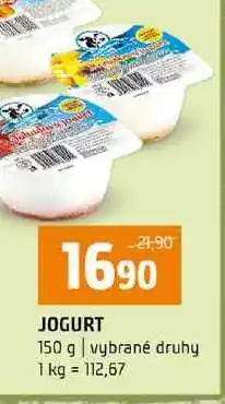 Terno JOGURT 150 g vybrané druhy nabídka