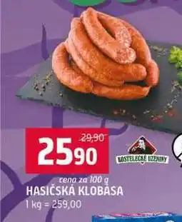 Terno HASIČSKÁ KLOBASA nabídka