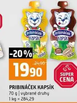 Terno PRIBINÁČEK KAPSÍK 70 g vybrané druhy nabídka