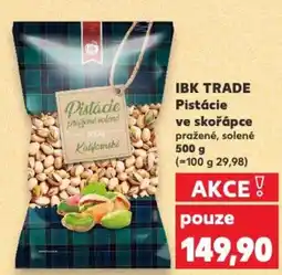 Kaufland IBK TRADE Pistácie ve skořápce nabídka
