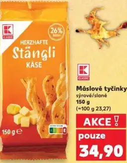 Kaufland Máslové tyčinky nabídka