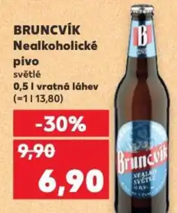 Kaufland BRUNCVÍK Nealkoholické pivo nabídka