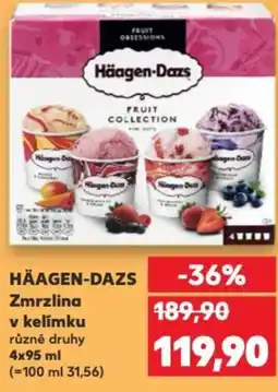 Kaufland HÄAGEN-DAZS Zmrzlina v kelímku nabídka