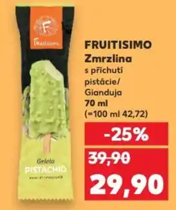 Kaufland FRUITISIMO Zmrzlina nabídka