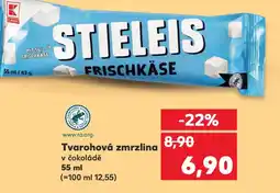 Kaufland Tvarohová zmrzlina nabídka