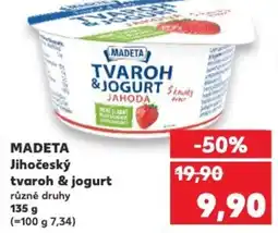 Kaufland MADETA Jihočeský tvaroh & jogurt nabídka