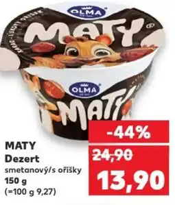 Kaufland OLMA Maty Dezert nabídka