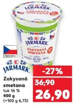 Kaufland Zakysaná smetana tuk 16% nabídka