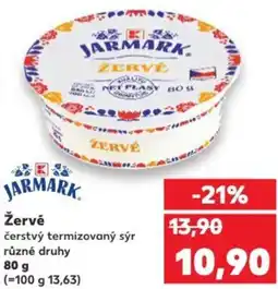 Kaufland JARMARK čerstvý termizovaný sýr nabídka