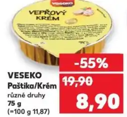 Kaufland VESEKO Paštika/Krém nabídka