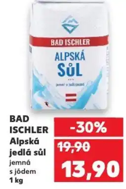 Kaufland BAD ISCHLER Alpská jedlá sůl nabídka