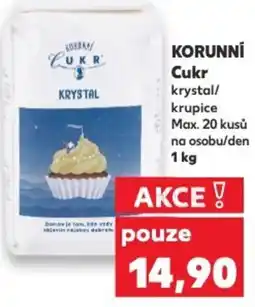 Kaufland KORUNNÍ Cukr nabídka