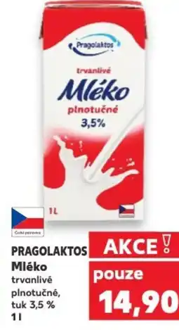 Kaufland PRAGOLAKTOS Mléko nabídka