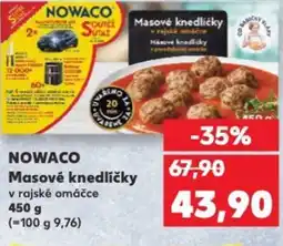 Kaufland NOWACO Masové knedlicky nabídka